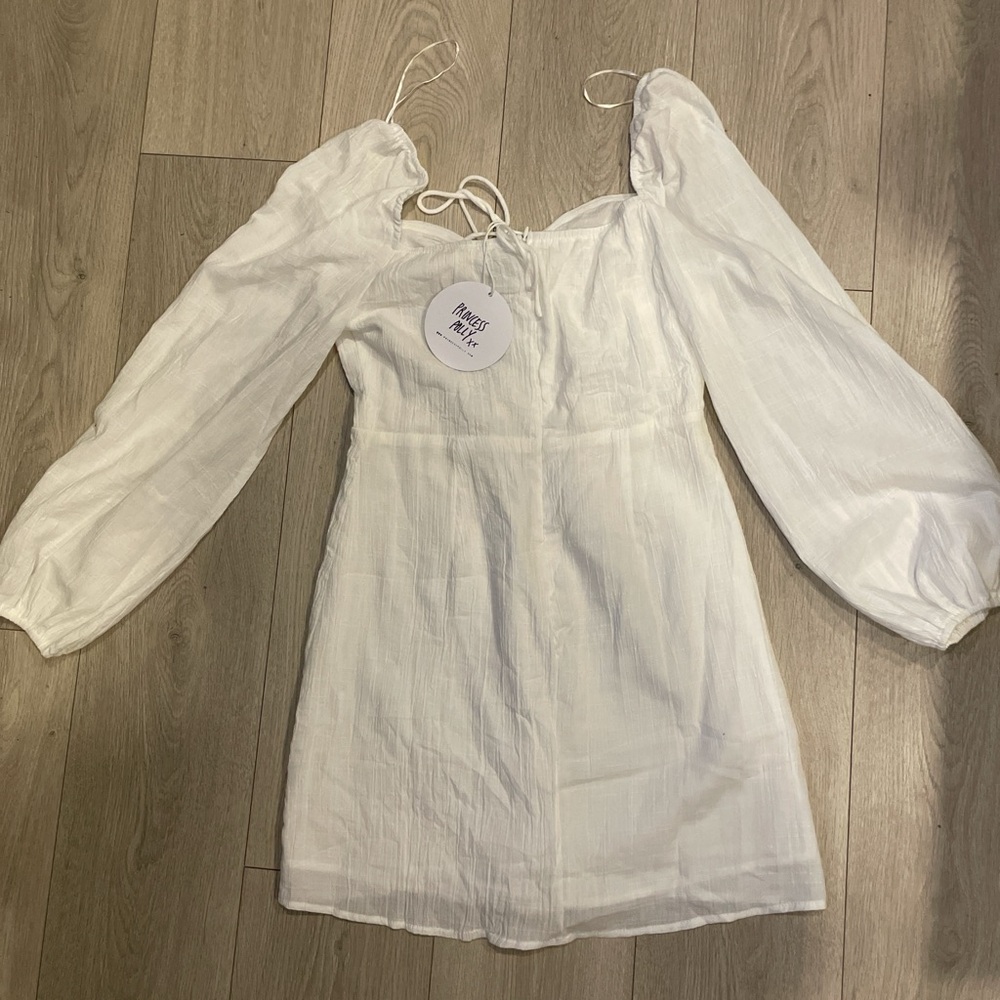 Brand new with tags princess polly mini white dress